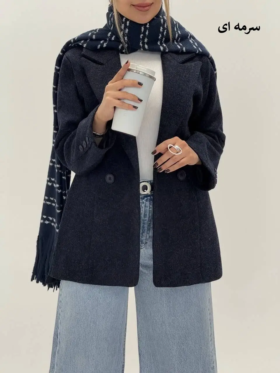 3596-پالتو فوتر ماهک